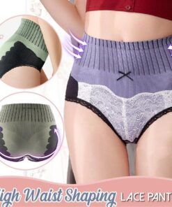 תחתוני תחרה בגזרה גבוהה