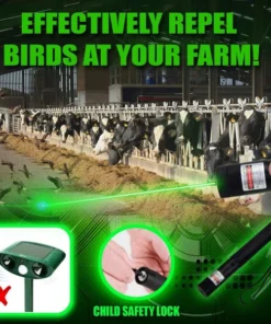 לפיד לייזר מדחיק ציפורים ScareAway