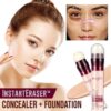 InstantEraser Concealer + Foundation עם ספוג מוליך