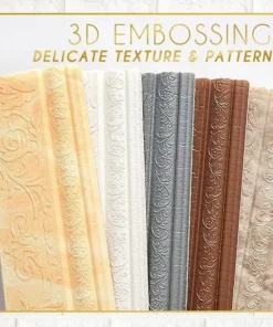 רצועת שולי קיר תלת מימדית