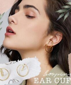 קליפס לאוזן עגיל גיאומטריה