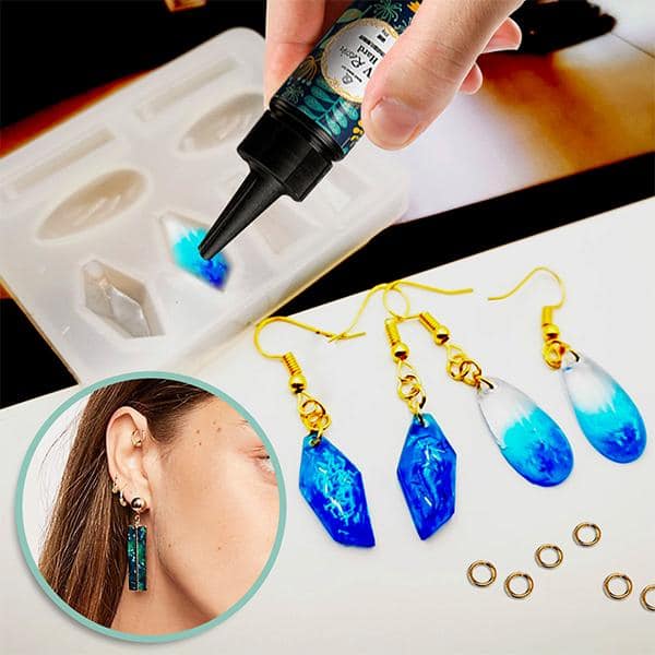 סט עגילי שרף Jewelity - Image 2