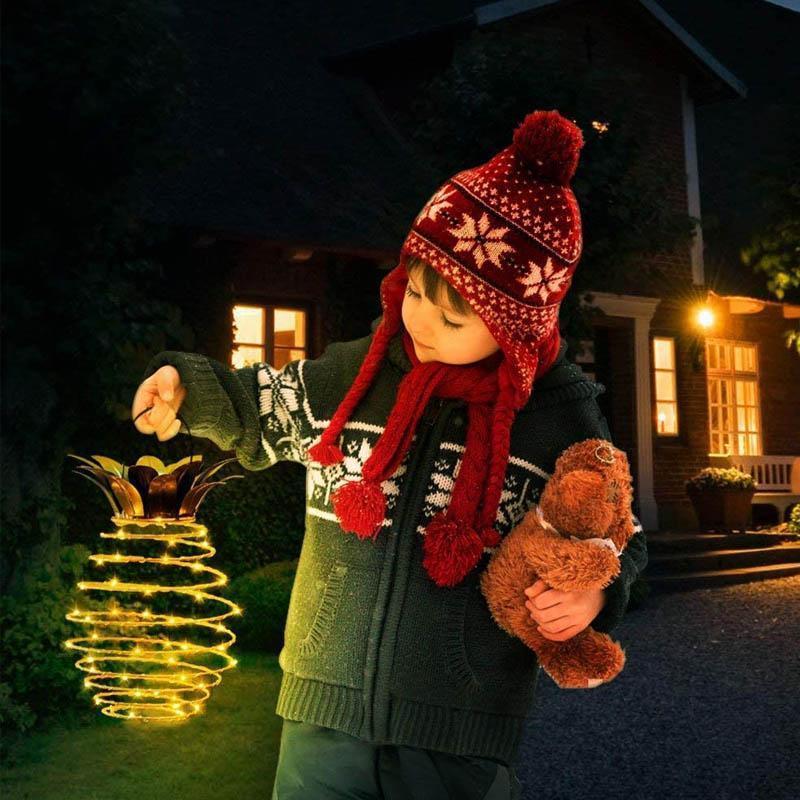 אורות אננס סולארים עמידים למים - Image 3