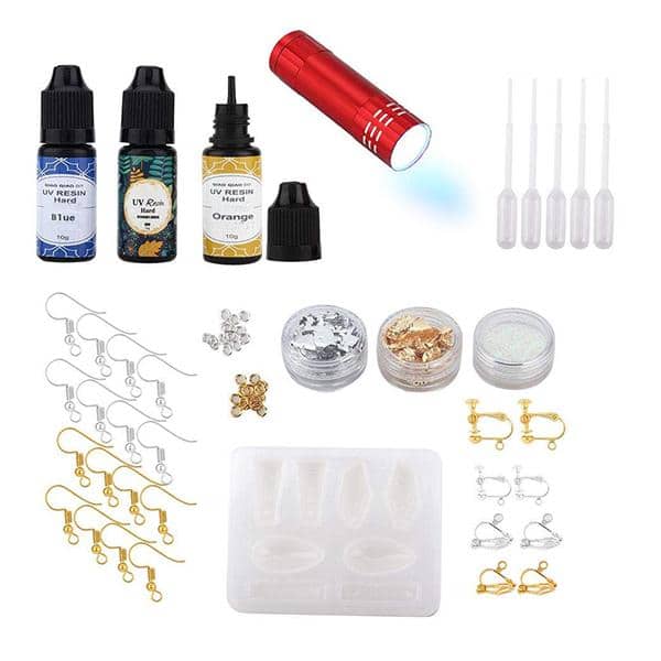 סט עגילי שרף Jewelity - Image 4