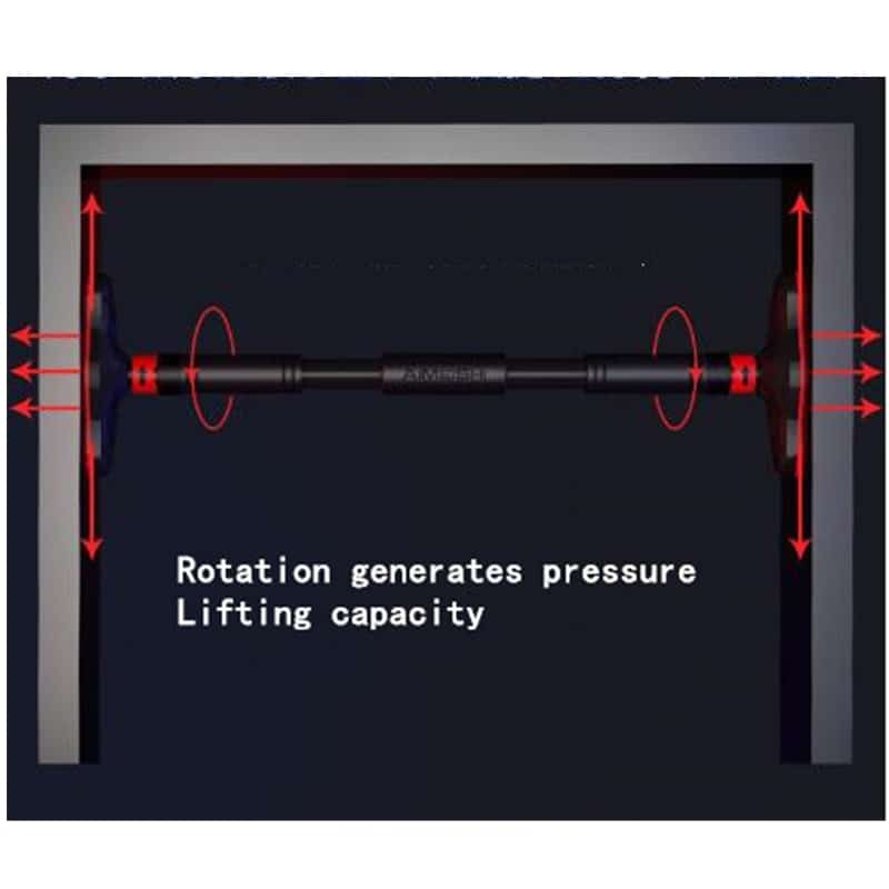 בר אופקי לדלת חדר כושר לבית - Image 4
