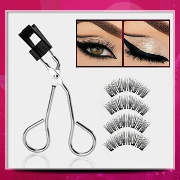 גבות אופנתיות ריסים מגנטיים - Image 5