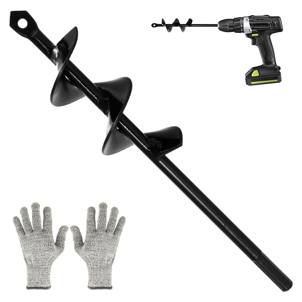 אדנית מקדחת חורים ספירלית לגינה - Image 5