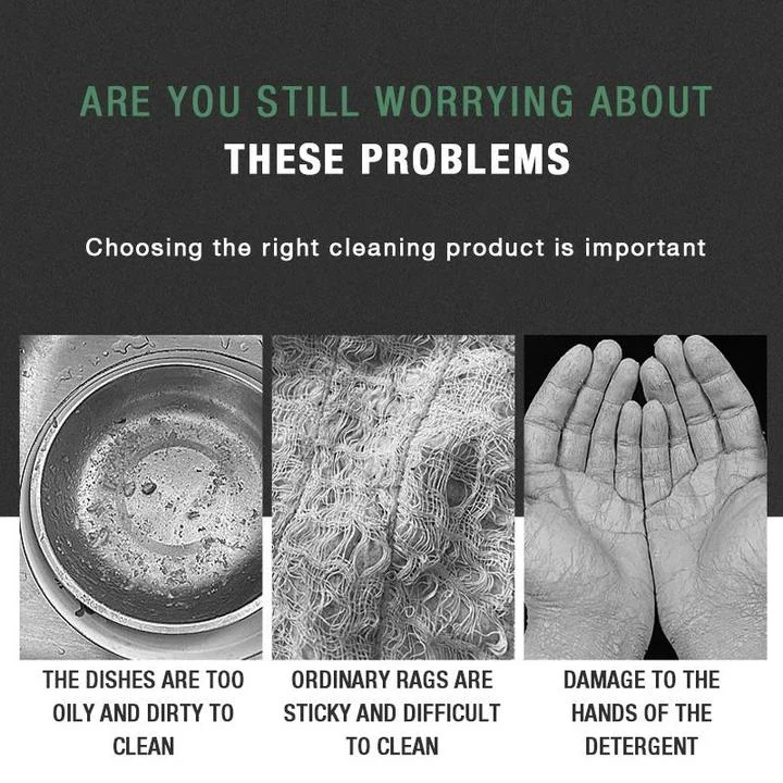 מברשת שטיפת כלים קסומה דו צדדית - Image 5