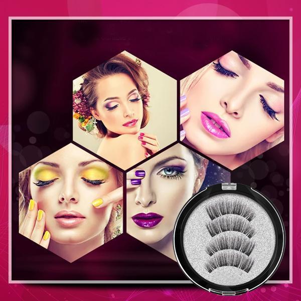 גבות אופנתיות ריסים מגנטיים - Image 6