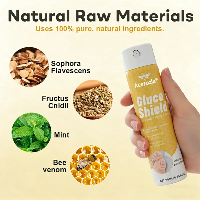 Acezozla® GlucoShield Bee Venom Wound Spray - Image 6