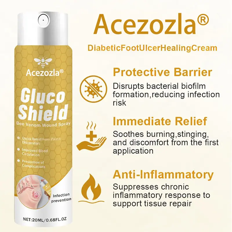 Acezozla® GlucoShield Bee Venom Wound Spray - Image 7