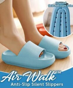 כפכפים שקטים נגד החלקה של AirWalk