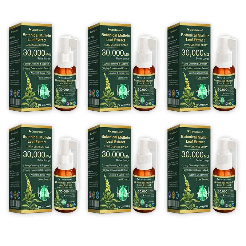 תרסיס לניקוי ריאות של CareBreeze® Botanical Leaf Extract - Image 13