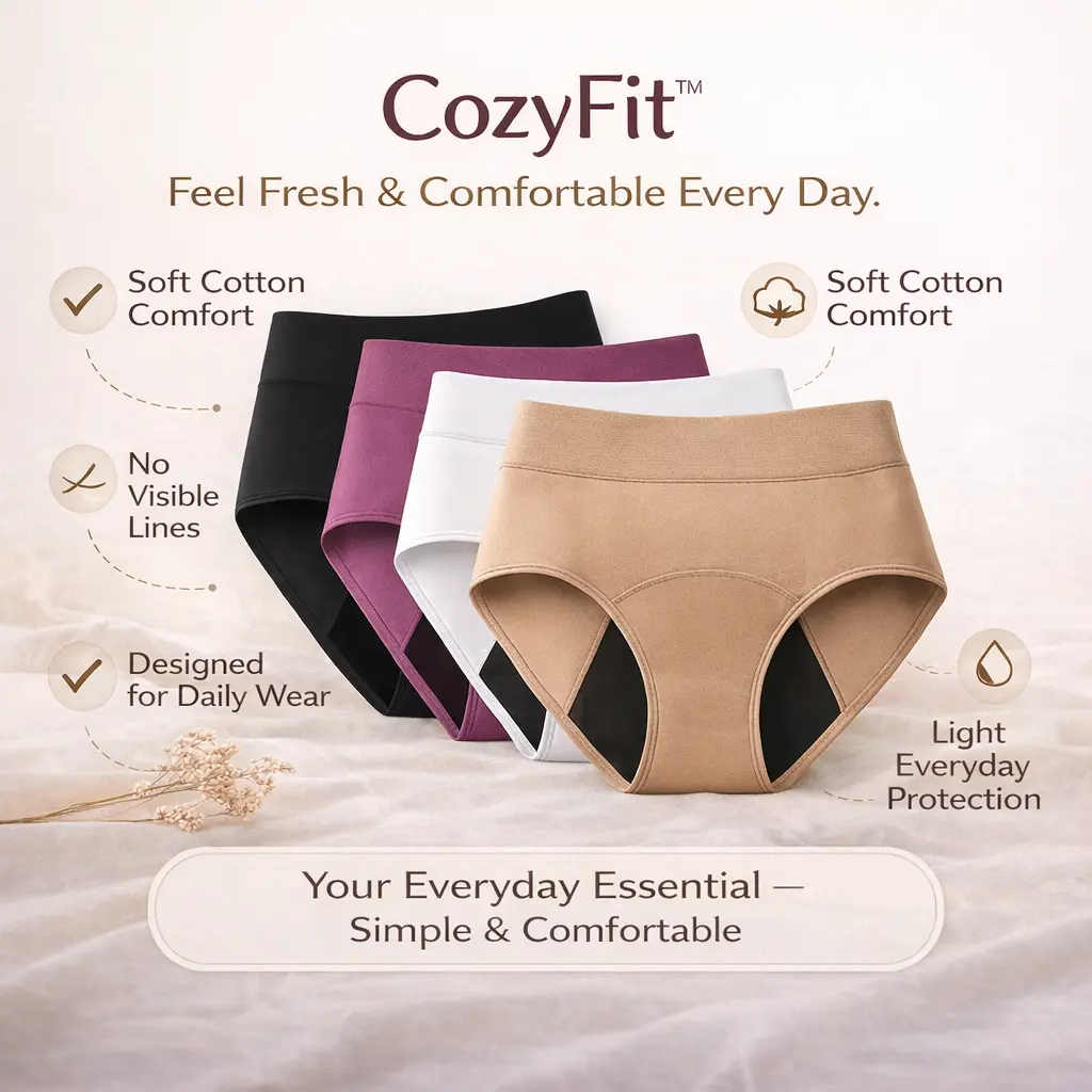 CozyFit™ נוחות עמידה בפני דליפות יומיומית - Image 3