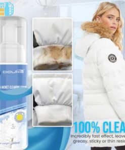 קצף לניקוי מעיל פוך