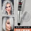 קרם צבע שיער אפור
