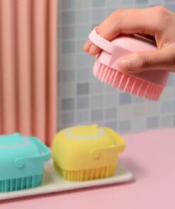 מברשת רכה לאמבט עיסוי סיליקון