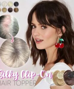 קליפס על שיער משי