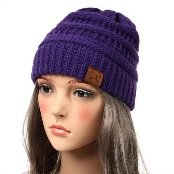 Soft Knit Slouchy Beanie - Image 23